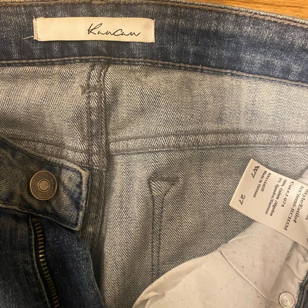 Mid- high raise destress pants - Picture 4 of 7